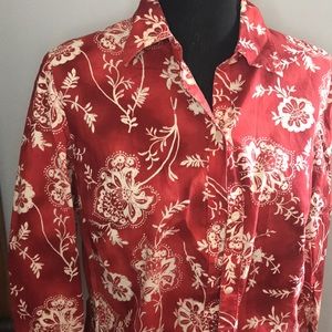 Liz & Co vintage look top